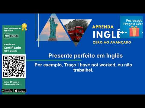 Aula 96   Presente perfeito em Inglês   Curso Inglês