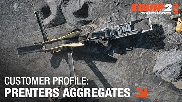 Prenters Aggregates Keestrack R3h Impact Crusher and K4 Scalping Screen Review