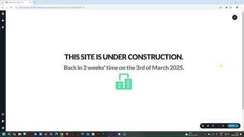 Create a Maintenance page and set website to maintenance mode | Brizy Video Documentation, WordPress