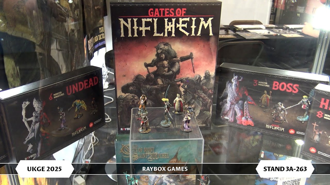 Raybox Games Have Brought Their Collection Of Epic Games To UKGE 2025 |  Stand 3A-263