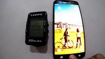 How to sync Lezyne Super GPS to Strava