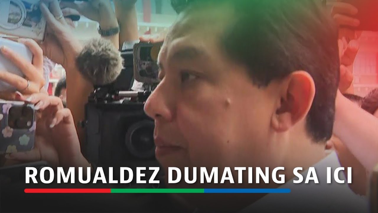 Ex-Speaker Martin Romualdez dumating sa ICI hearing | ABS-CBN News