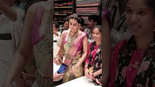 Heroine Meenakshi Choudhary Inagurated Of Kavitha Wedding Mall