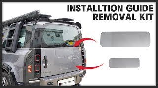 Athlete Statistics 2022 New Land Rover Defender L663 Spare Wheel Removal Kit Assembly Instruction Guide