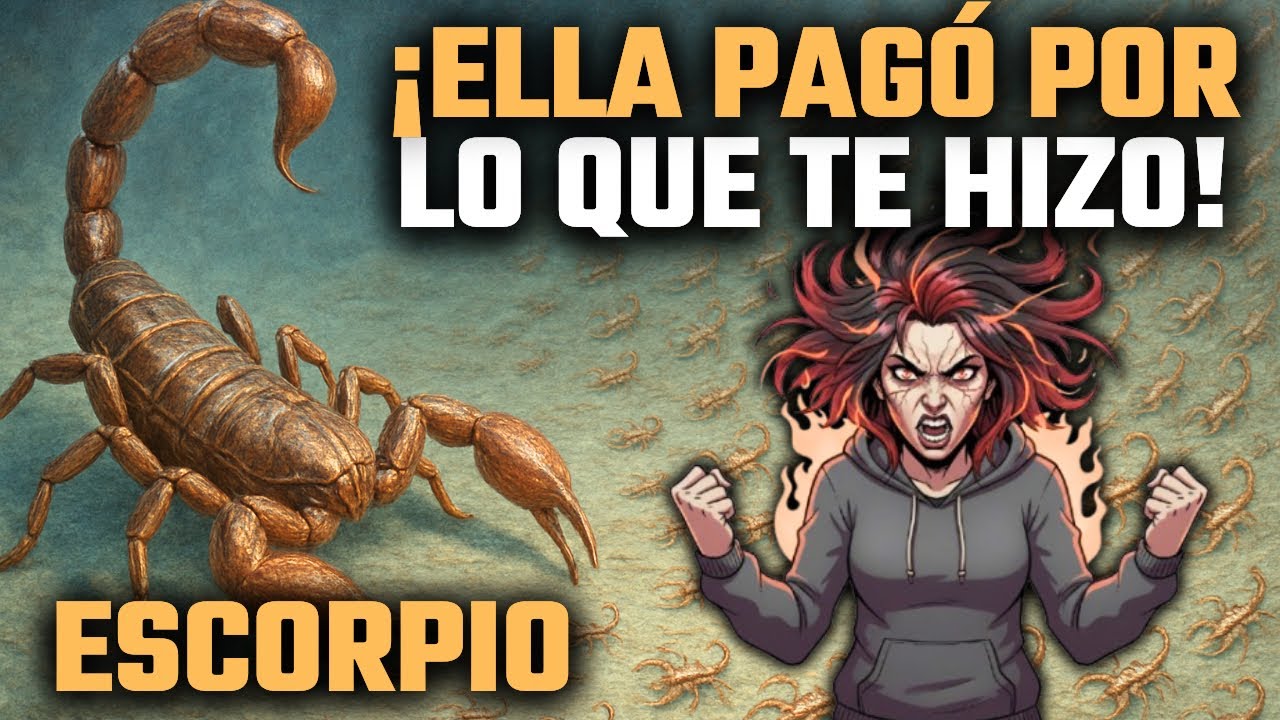 ¡ESCORPIO! ¡LA MUJER QUE TE ODIABA HA CAÍDO!😱¡PAGÓ POR TODO LO QUE TE HIZO!🙏