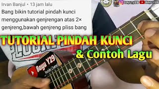 TUTORIAL PINDAH KUNCI KENTRUNG SENAR 3 - Mudah Dipahami - Bayu Y29