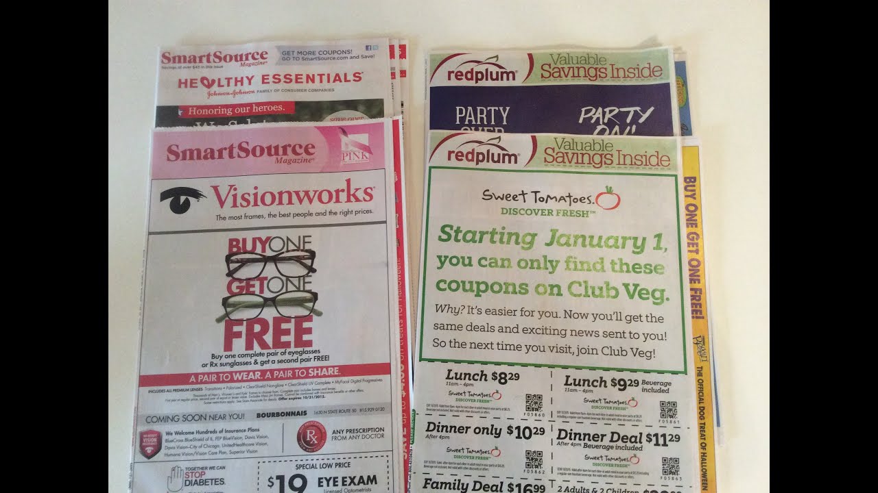 10/3/15-Sunday Coupon Insert Preview!!!  There are 4 inserts in this Week's paper!!!!!