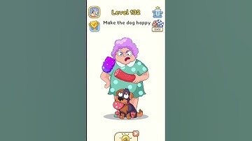 Make the dog happy 🐶😛 DOP 5 - Level 132 #shorts #short #gameplay #shortvideo #puzzle #puzzlegame