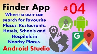 In this video tutorial#04 we will add android image buttons for nearby
hospitals , schools restaurants our finder app which are develo...
