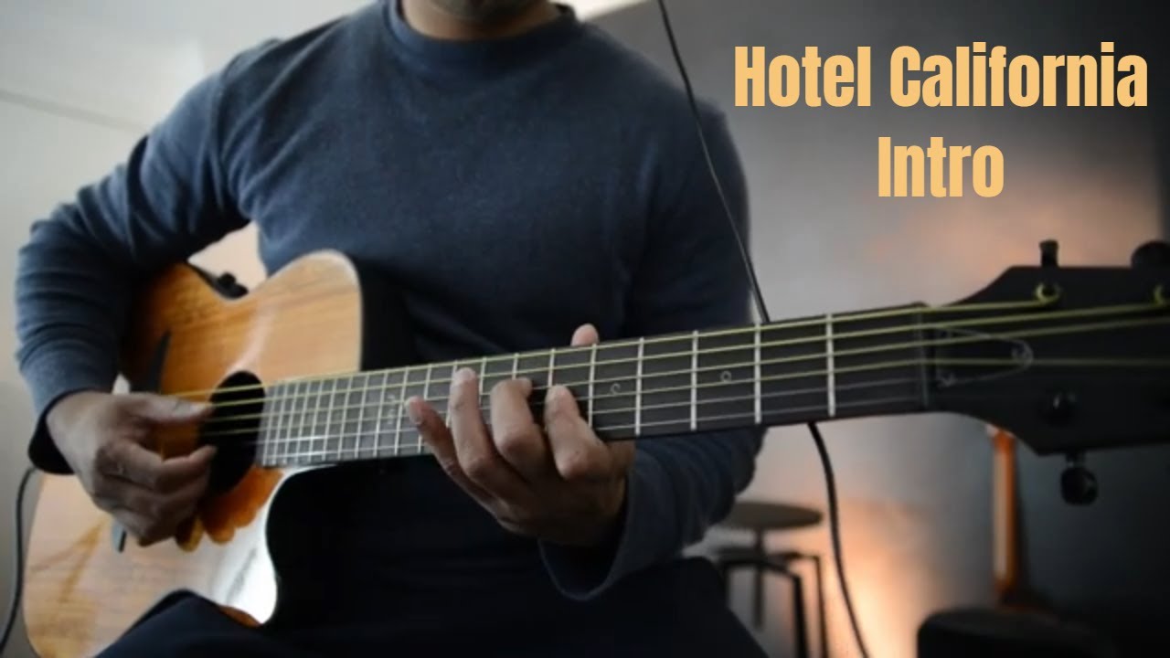 Guarda Hotel California Acoustic Intro - Haze Acoustic Guitar su YouTube Guarda Hotel California Acoustic Intro - Haze Acoustic Guitar su YouTube