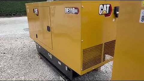 CAT DE110GC 100kVA Diesel Generator | Walkaround with Samuel | Caterpillar Standby Power