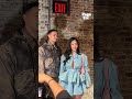 Love Island USA's Miguel Harichi &amp; Leah Kateb attended the Aknvas NYFW runway show in NYC #shorts