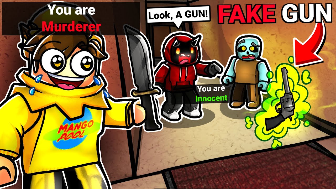 FAKE GUN ABILITY In Roblox Murder Mystery 2 - YouTube