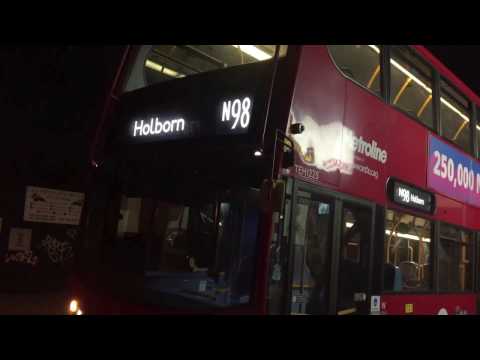 London Bus Route N98 - Now with TEH's!