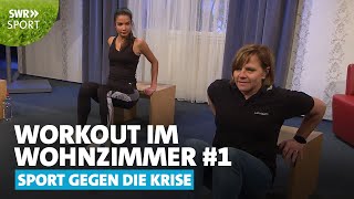 Das Fitness-Programm zum Mitmachen – mit Lea Wagner #1 | SWR Sport