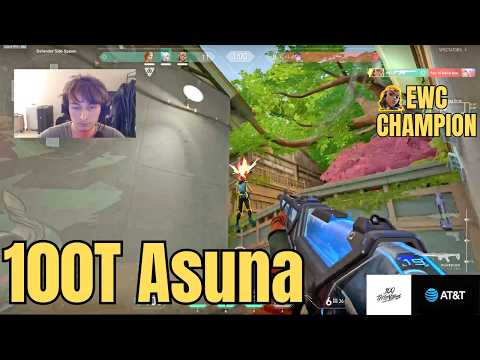 100T Asuna on Raze | 23 Kills, 336 ACS, He’s Back