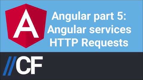 Angular tutorial part 5: Services - HTTP requests - Dependency Injection - RxJS Observables