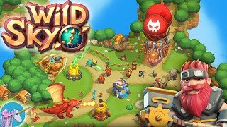 Wild Sky TD Epic Hero Tower Defense RPG gameplay screenshot 5