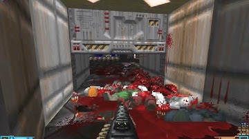 Ultimate Doom Maps of Chaos Overkill E1M1 - Hangar Project Brutality