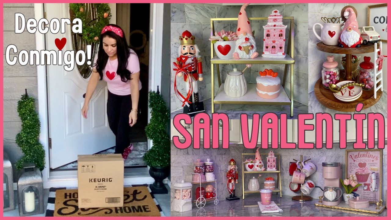🌷☕ Decoracion San Valentin 2025: Estacion Del Cafe o Coffee Bar | Ideas San Valentín 2025 💖
