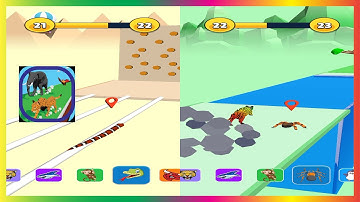 Animal Transform Race: All Levels Complete Gameplay Android New Update