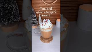 Toasted white chocolate sauce and latte. ??☕️ coffee youtubeshorts ytshorts youtube latte
