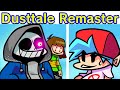 Friday Night Funkin' Vs Dusttale Remastered + Cutscenes (FNF Mod) Undertale GENOCIDE/PACIFIST Ending