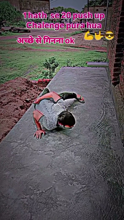 1 hand se 20 push up🤞🤙😎🔥#viral #motivation #shorts