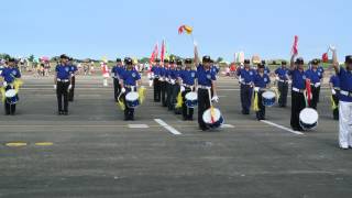 2013-8-10中正預校鼓號樂隊校友台南空軍基地早場表演