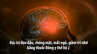 Đặc trị đau đầu, chóng mặt, mất ngủ, giảm trí nhớ bằng thuốc Đông y thế hệ 2