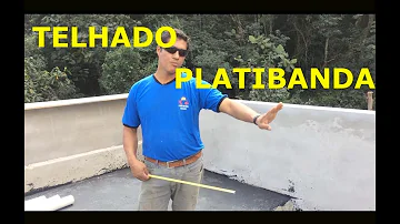 O que é platibanda no telhado?