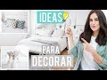 Trucos e ideas para decorar tu habitación | Patry Jordán