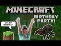 VLOG | Throwing a Minecraft 7th Birthday Party!
