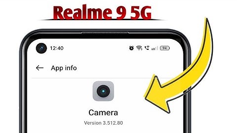 Camera Not Working on Realme 9 5G Problem Solved