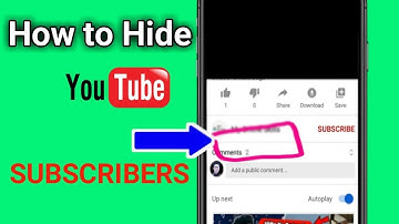 how to hide subscribers on youtube 2022#shiantech