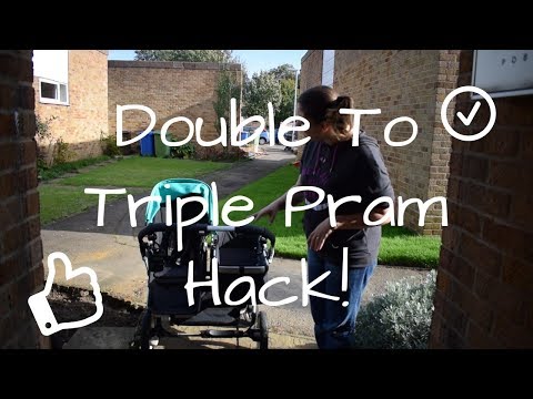 city select triple pram