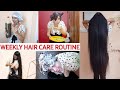My weekly hair care routine for long healthy  thick hair  sneha singh