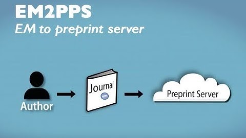Using a Task to Transfer Metadata and Files from Journals to Preprint Servers