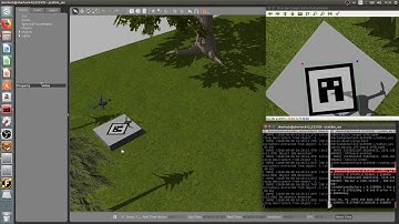 Simulation of the autonomous landing system of a UAV