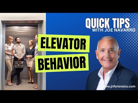 QUICK TIP | Elevator behavior | JOE NAVARRO