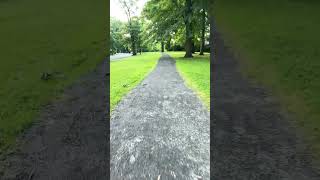 Your friendly reminder to stay the path! Your walking story continues one foot in front of the other