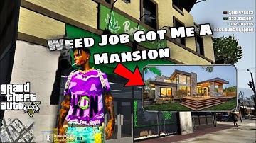 My New Weed Job Got Me A Mansion In GTA 5 RP (FiveM) | Creating A Trapper Job In GTA 5 | GTA 5 Jobs
