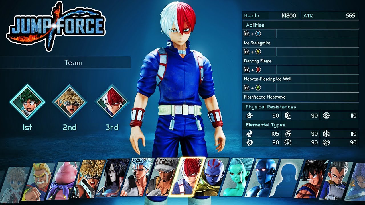 JUMP FORCE announced for Nintendo Switch and Shoto Todoroki to be released  as the next DLC!