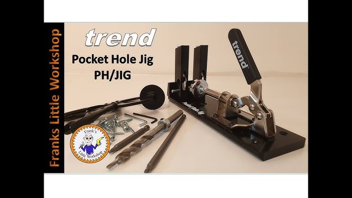 Trend 3in1 Twin Pocket Hole Jig Set