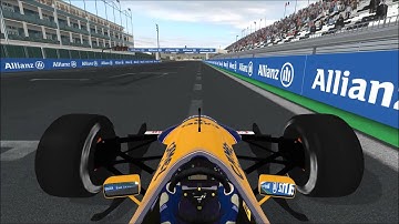 rFactor2 F1 1992 Magny Cours qualifying lap