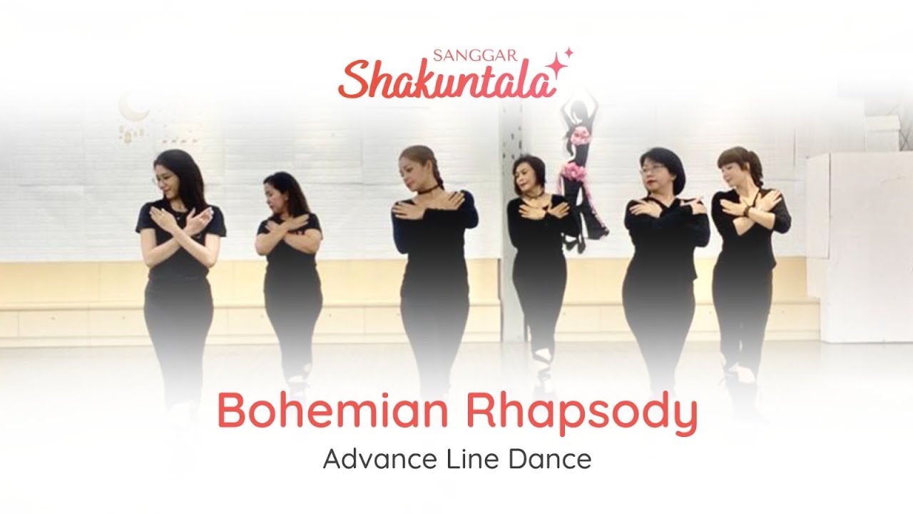 Bohemian Rhapsody Phrased Advanced Line Dance - YouTube