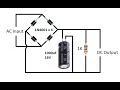 How to Design a Bridge Rectifier | Working of Bridge Rectifier | Electronics Circuit 04