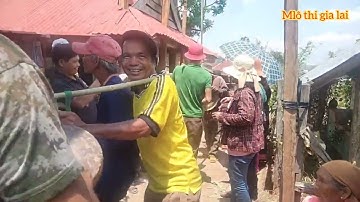 lễ bỏ mả cồng chiêng bôn khăn phần 3