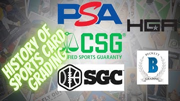 The History of Trading Card Grading