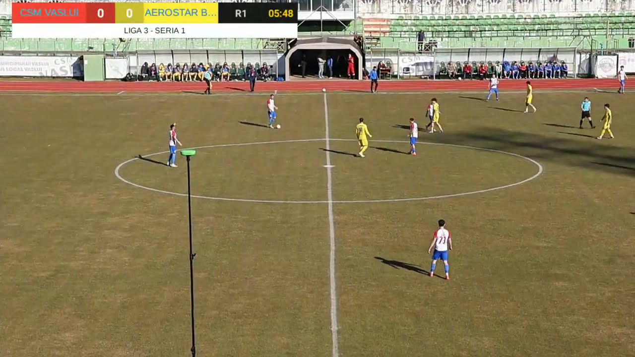 LIVE #FOTBAL - LIGA 3: CSM VASLUI - AEROSTAR BACAU